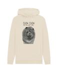 Blue Chow Chow Men's Hoodie – Featuring The Aloof Floof Design!