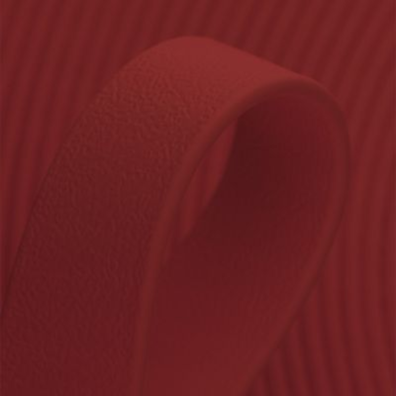 Kitsuné Tartan Red Paracord &amp; Biothane Dog Collar