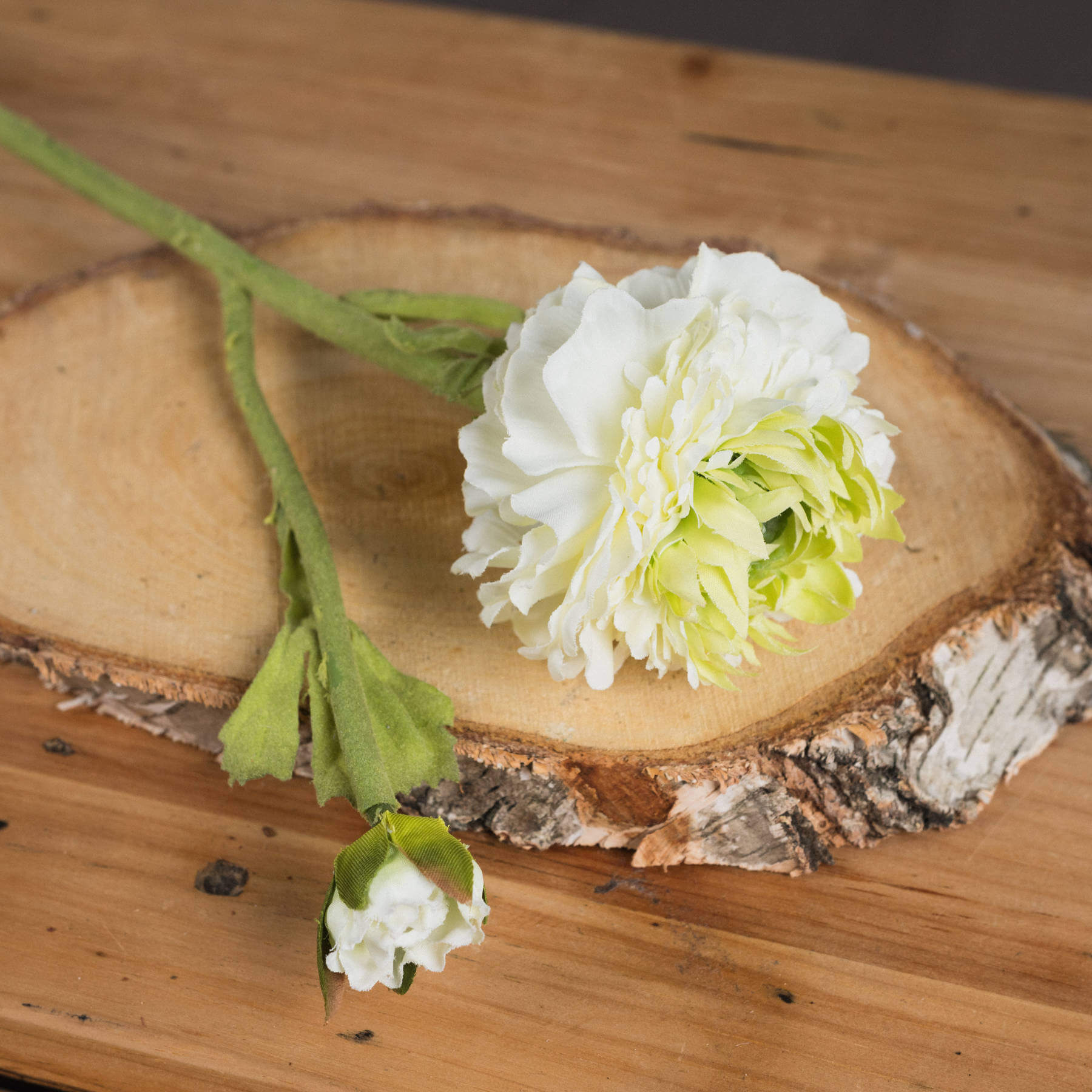 Fresh Green Ranunculus Bouquet | Elegant Floral Spray