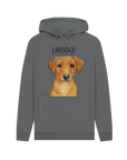 The Snack Sensei Hoodie: Featuring the Fox Red Labrador