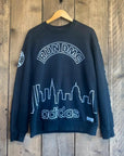 Vintage Adidas Originals Run DMC Jumper Sweatshirt Medium 