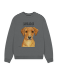 Will Sit for Snacks: The Fox Red Labrador Oversized Sweatshirt
