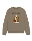 Basset Hound Women’s Oversized Sweatshirt: Cozy, Stylish & Full of Guilt!
