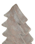 Medium Brown Ceramic Christmas Tree