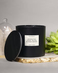 55oz Natural Non-Toxic Candle, Rosewater, Peony Water, Washed Woods