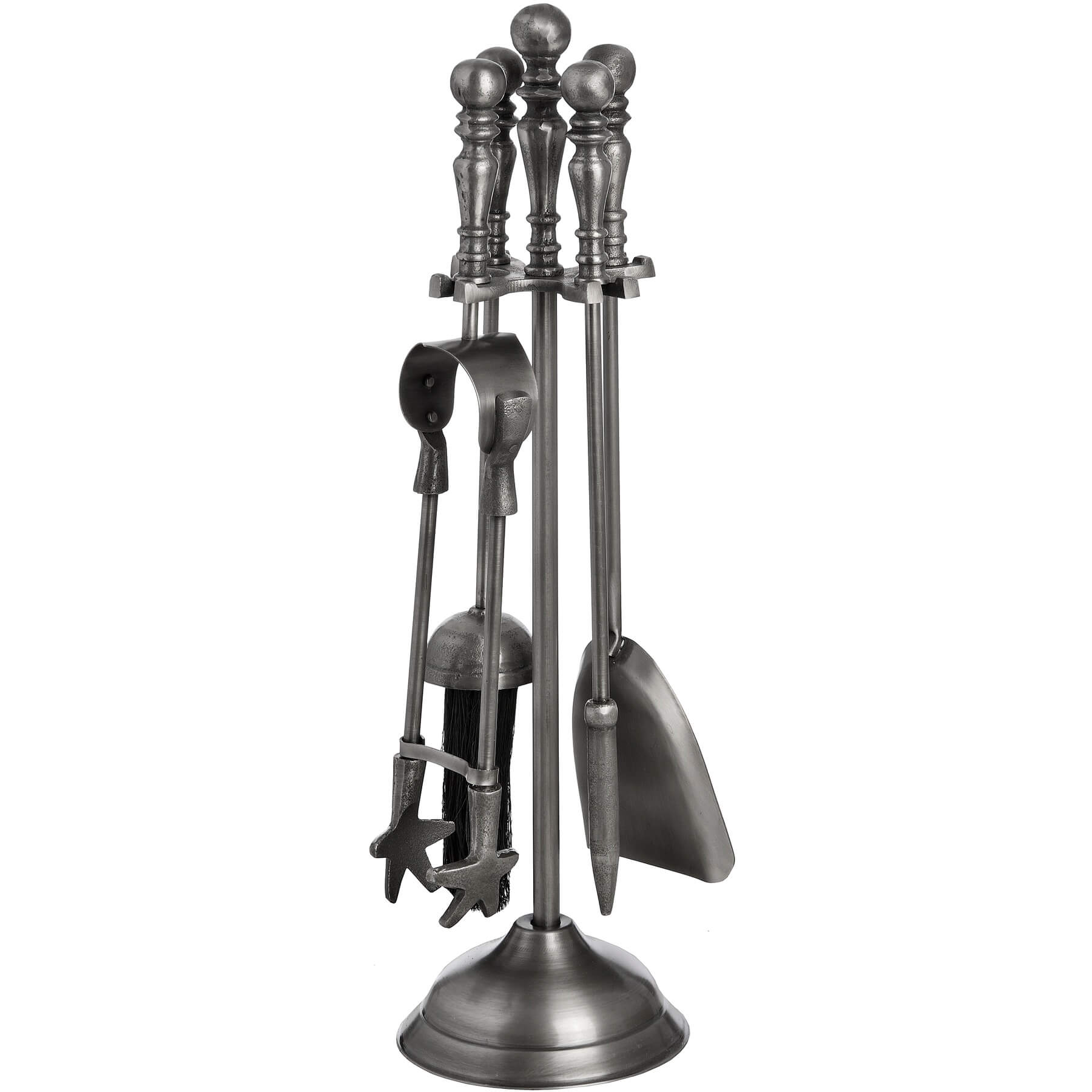 Antique Pewter Companion Set | Classic Traditional Design