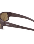 Coffee Wraparound Sunglasses