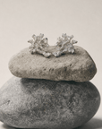 Dainty Saltwater Coral Stud Earrings - Gold or Silver