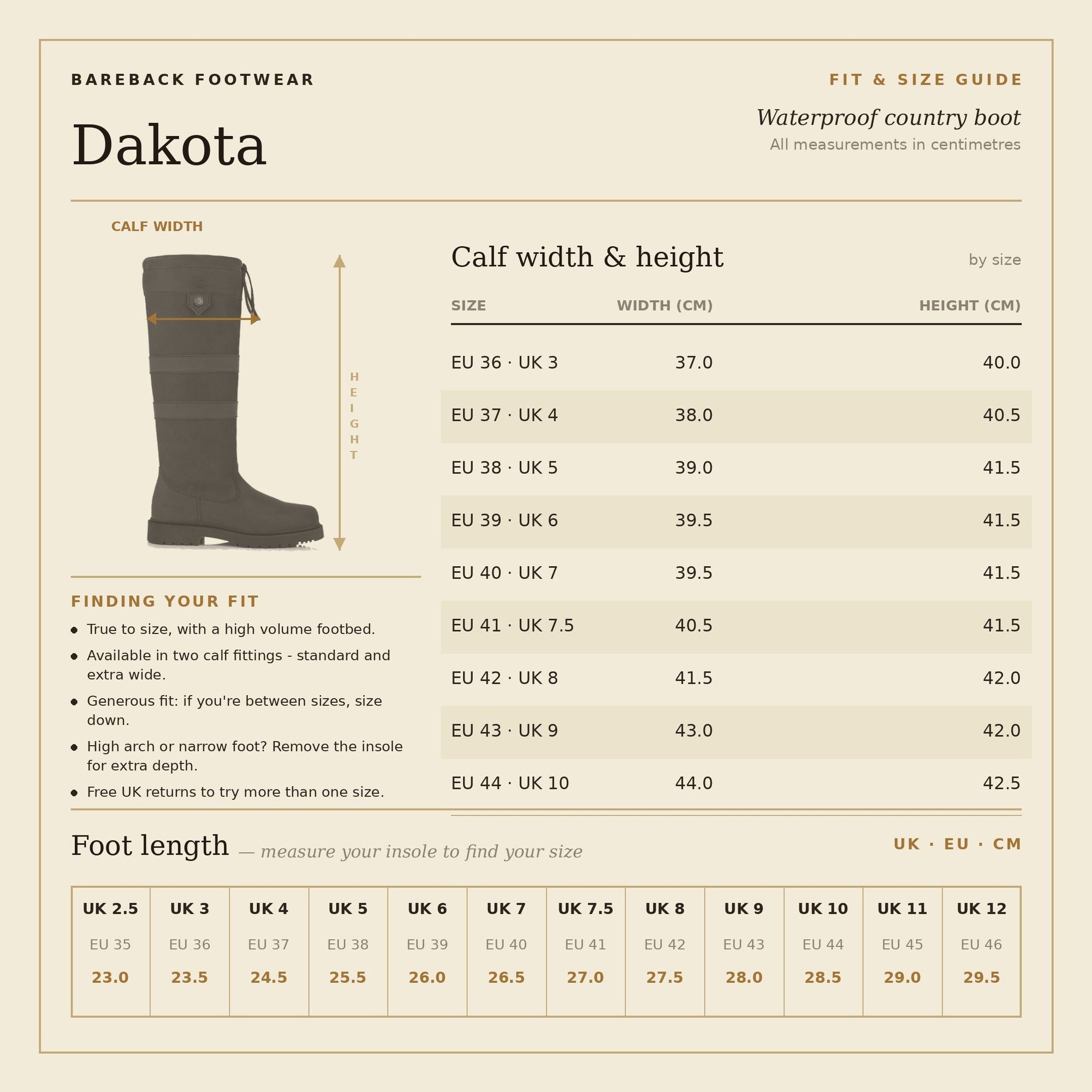 Dakota Waterproof Country Boots - Brown