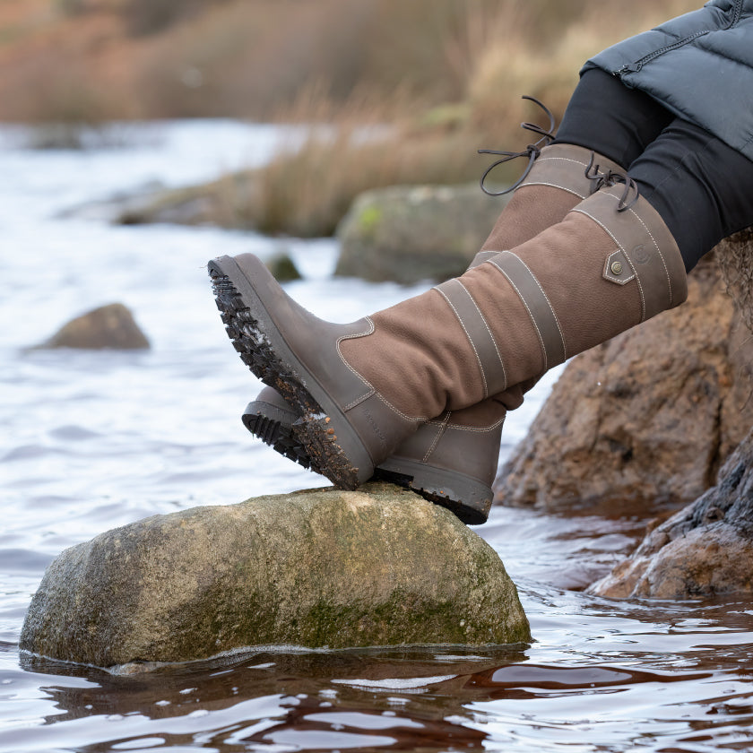 Dakota Waterproof Country Boots - Brown