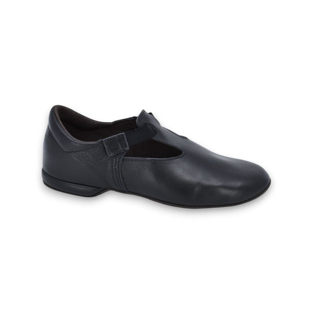 Soft Leather Dance Shoes with Cushioned Comfort