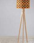 Dark Brown Drum Lampshade, 1970s Retro Design Shade for Table, Floor or Ceiling Pendant Light
