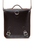 Handmade Leather City Backpack - Dark Brown