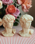 Scented David Bust Candle