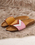 Premium vegan sandals in mustard, terracotta, white, pink - comfortable strap, soft footbed, slip-resistant sole, eco-friendly by Fünve at brixbailey.com