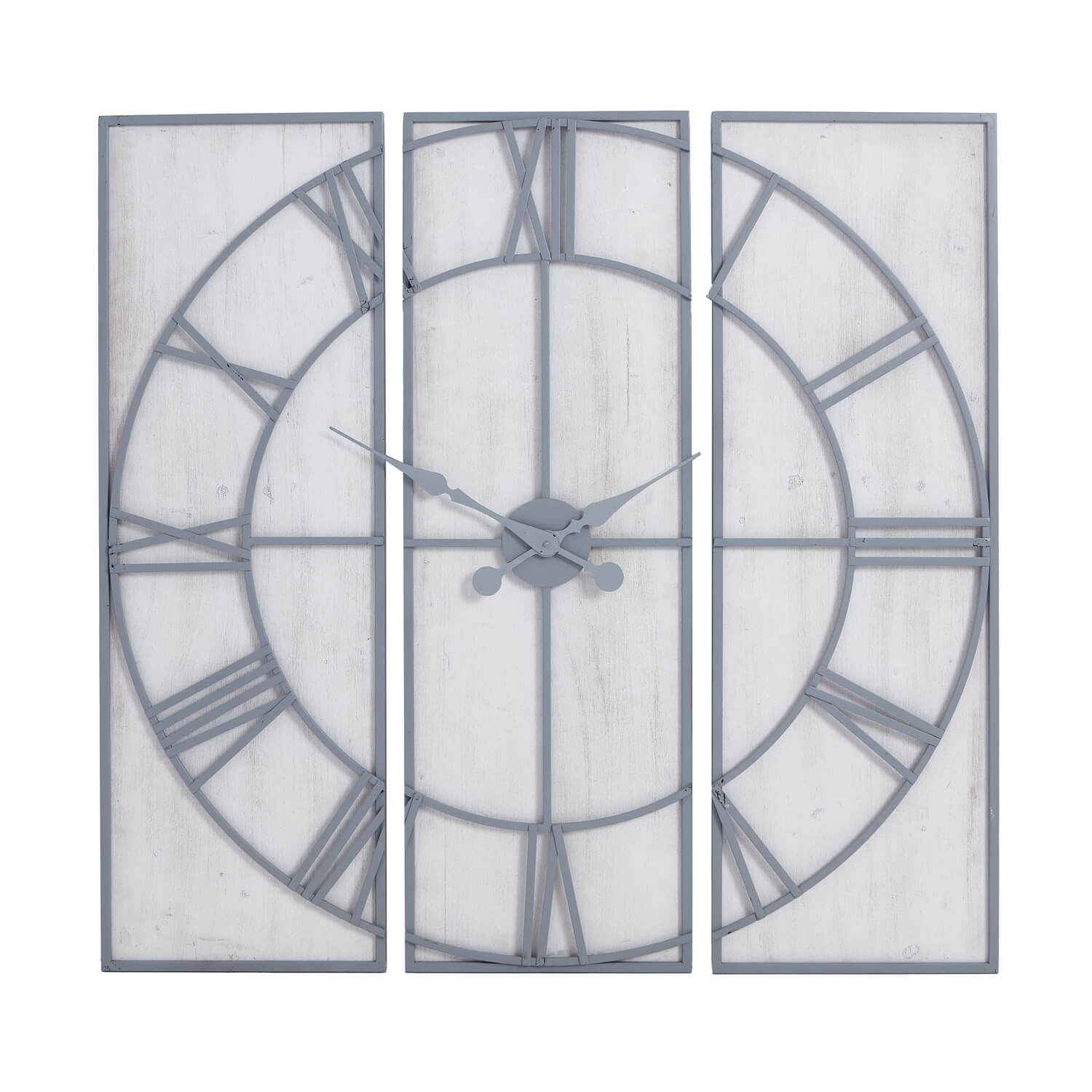 Elegant Roza Panelled Wall Clock | Stylish Home Decor