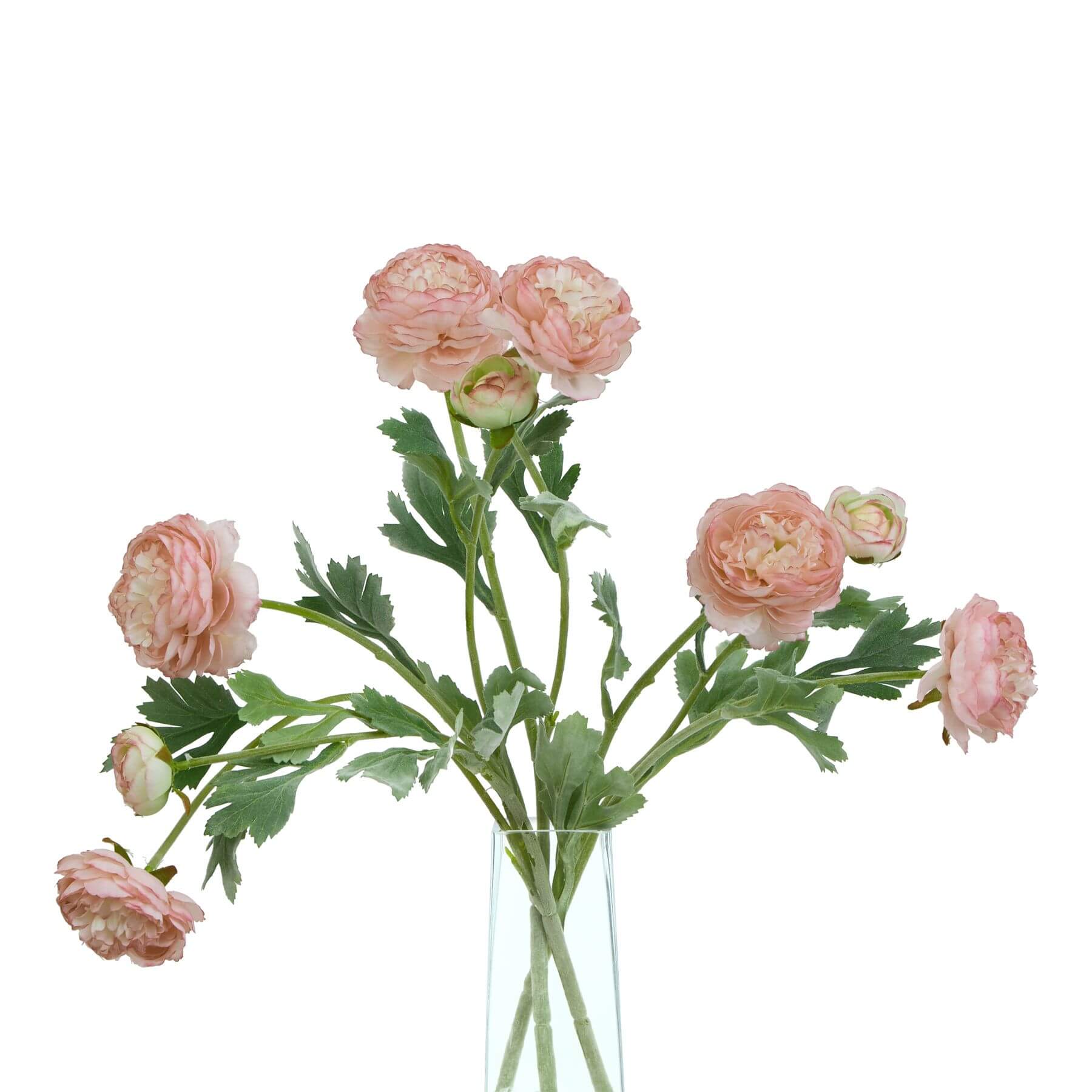 Romantic Pink Ranunculus Faux Bouquet