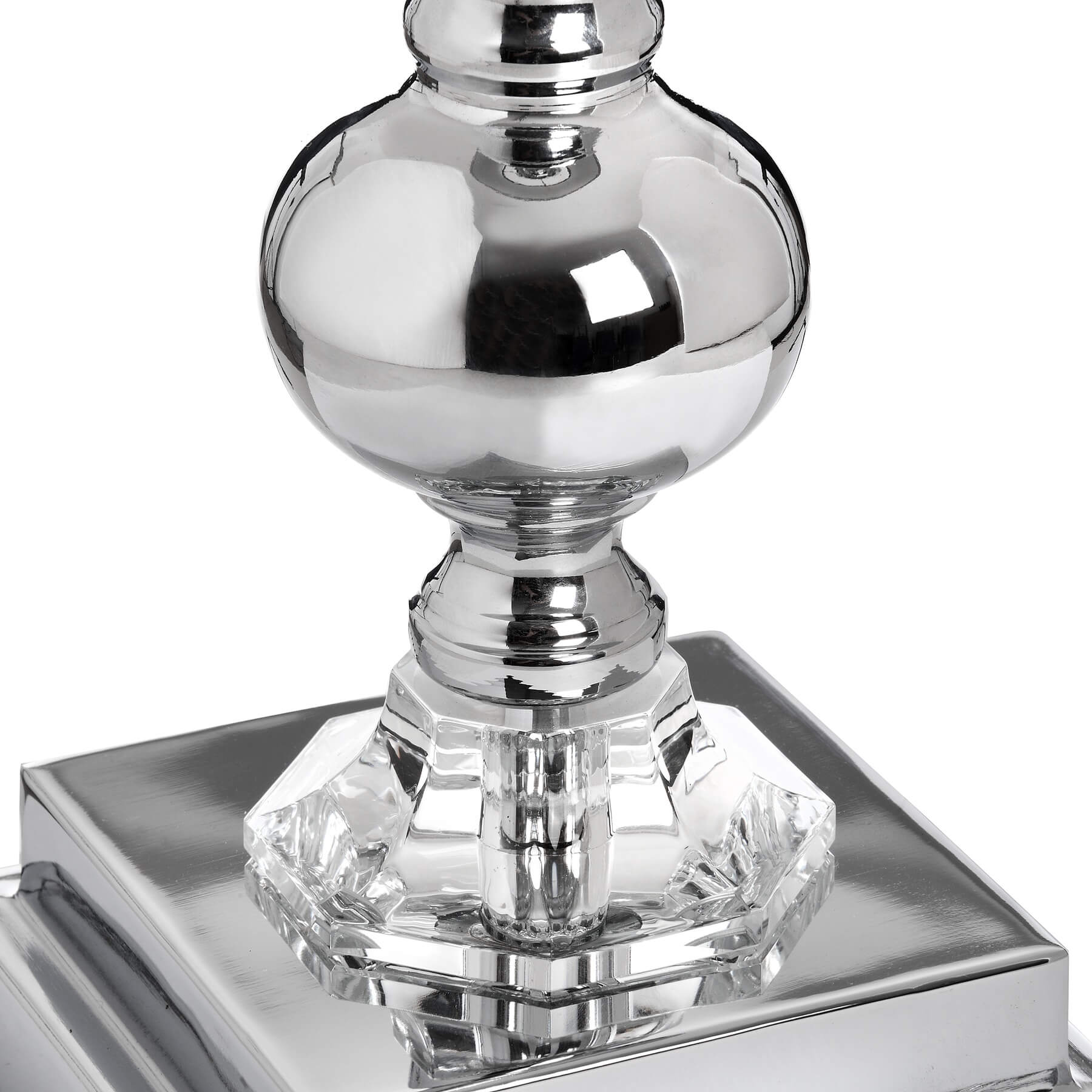 Sleek Milan Chrome Table Lamp | Modern Lighting Elegance
