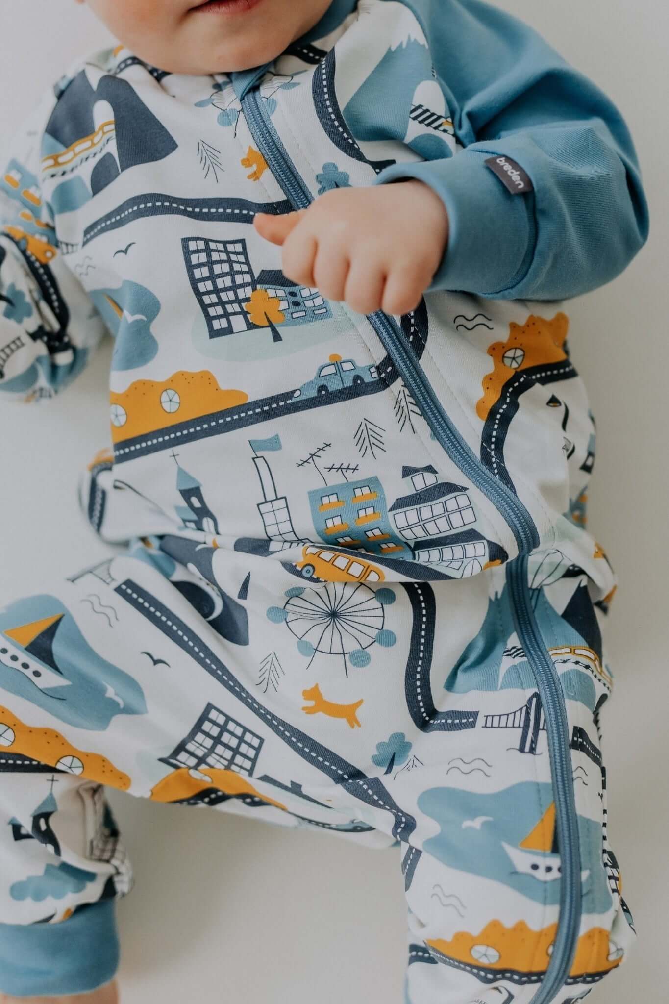 Baby Sleepsuit City Life Jumpsuit