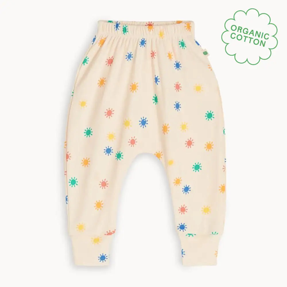 Rainbow Sunshine Organic Cotton Baby Legging