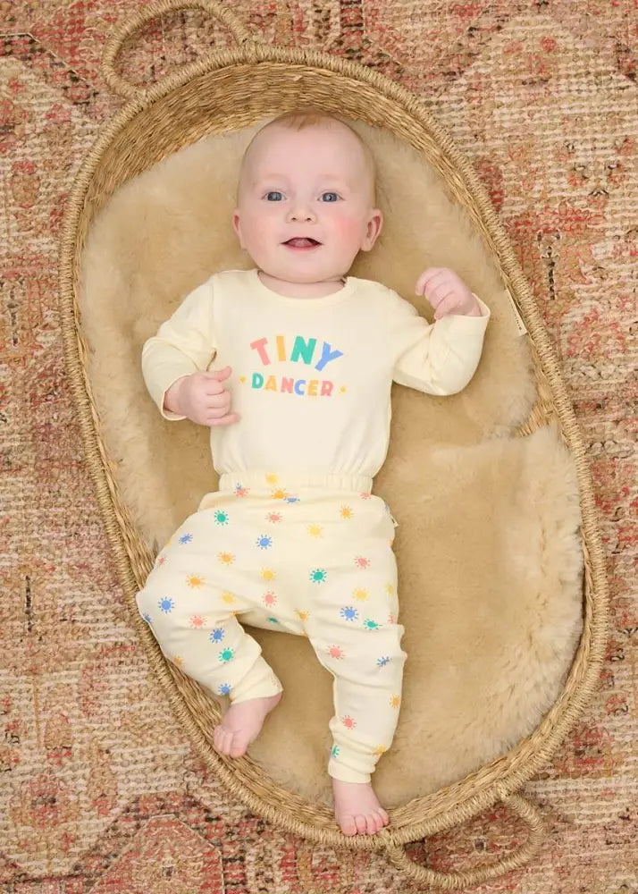 Rainbow Sunshine Organic Cotton Baby Legging