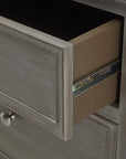 Serene Grey Four Drawer Bedroom Chest