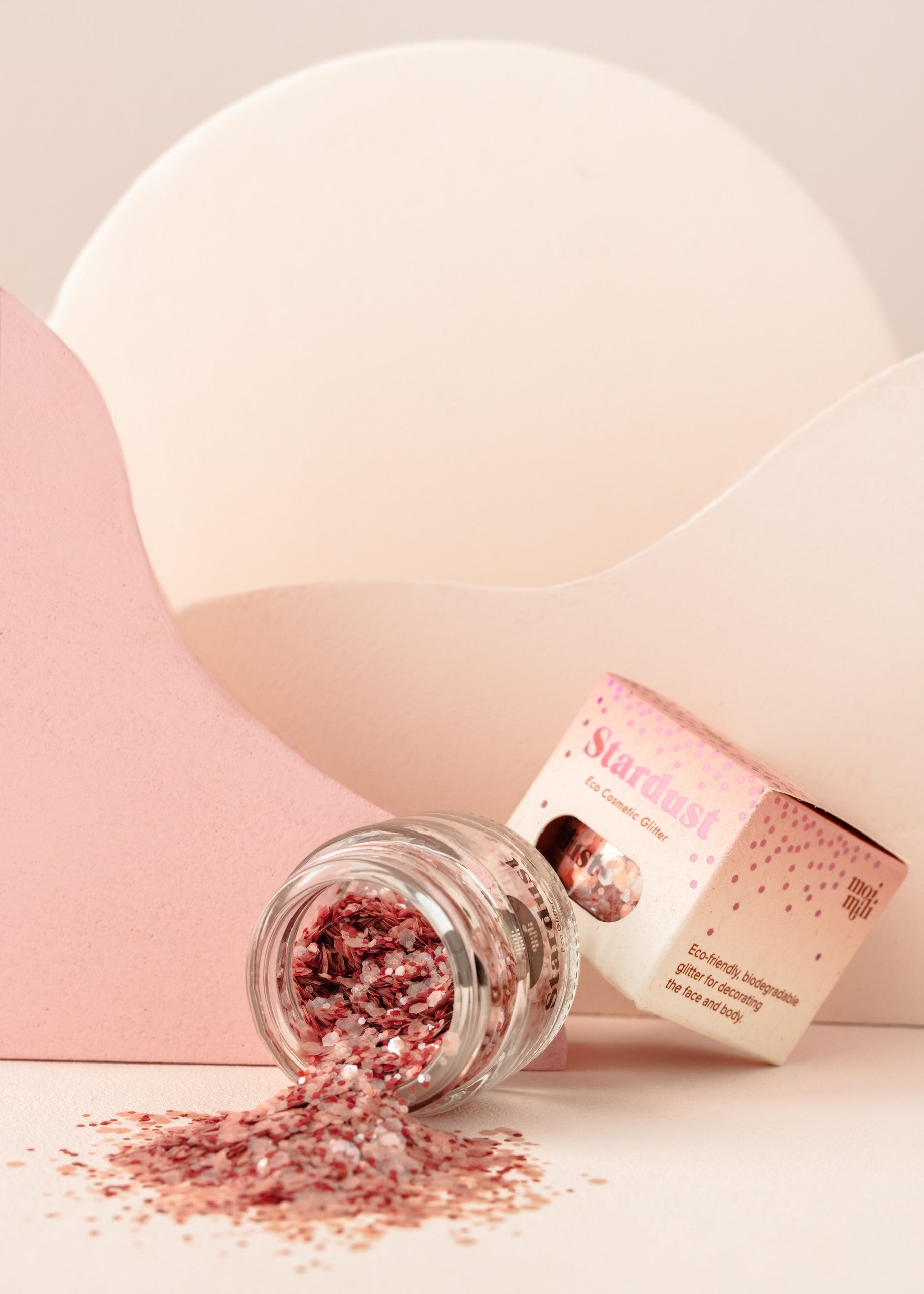 Pink Star Dust Glitter for Faces and Crafts