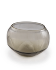 SULPHUR CANDLEHOLDER - H9 D11 cm - SMOKE