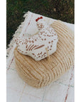Hen Shaped Decorative Cotton Pillow