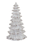 Mini Snowy Fir Tree Statue