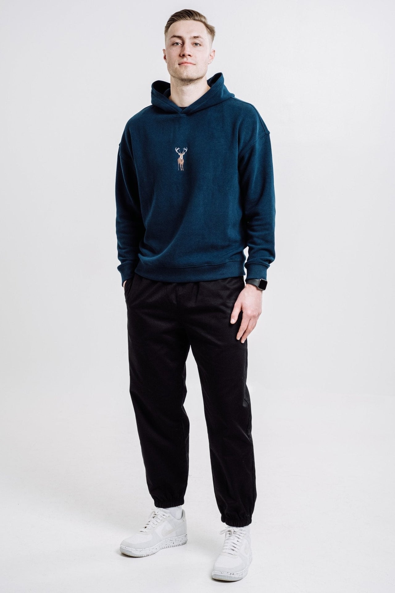 Super Soft Unisex Embroidered Hoodie – Stylish &amp; Eco-Friendly by Sossu at www.brixbailey.com