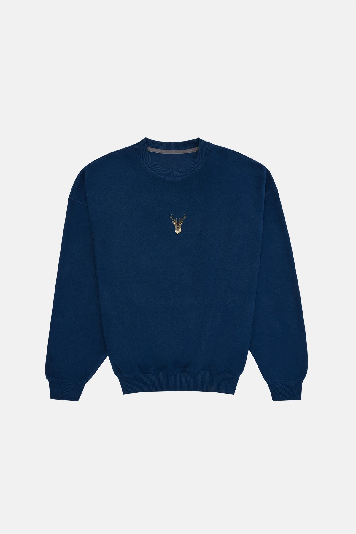 Unisex Indigo Blue Deer Sweatshirt