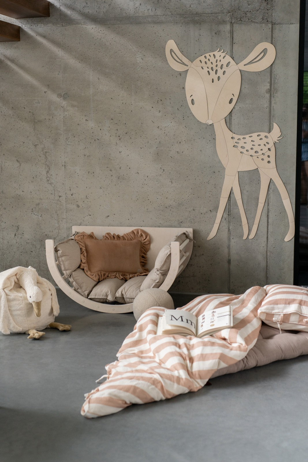 Deer Forest Animal - Wooden Wall Decoration