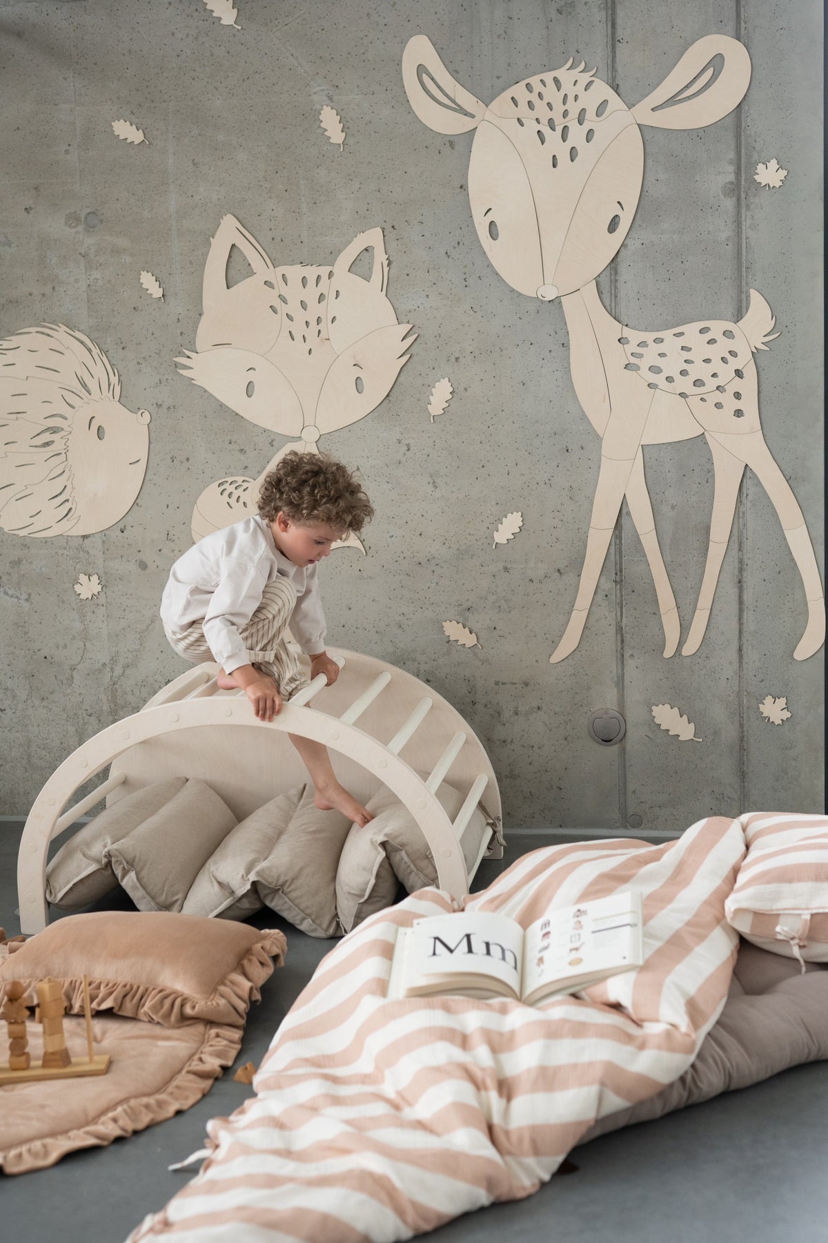 Deer Forest Animal - Wooden Wall Decoration