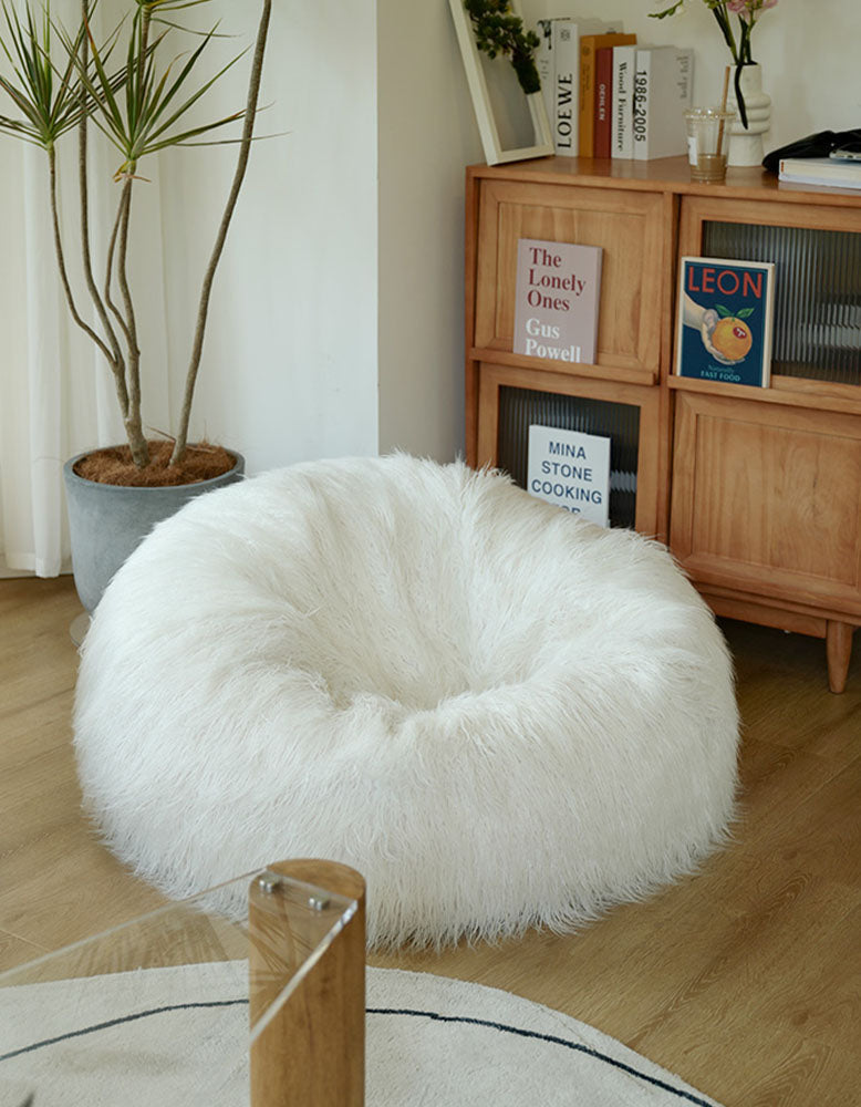 Soft Bean Bag Armchair and Stool