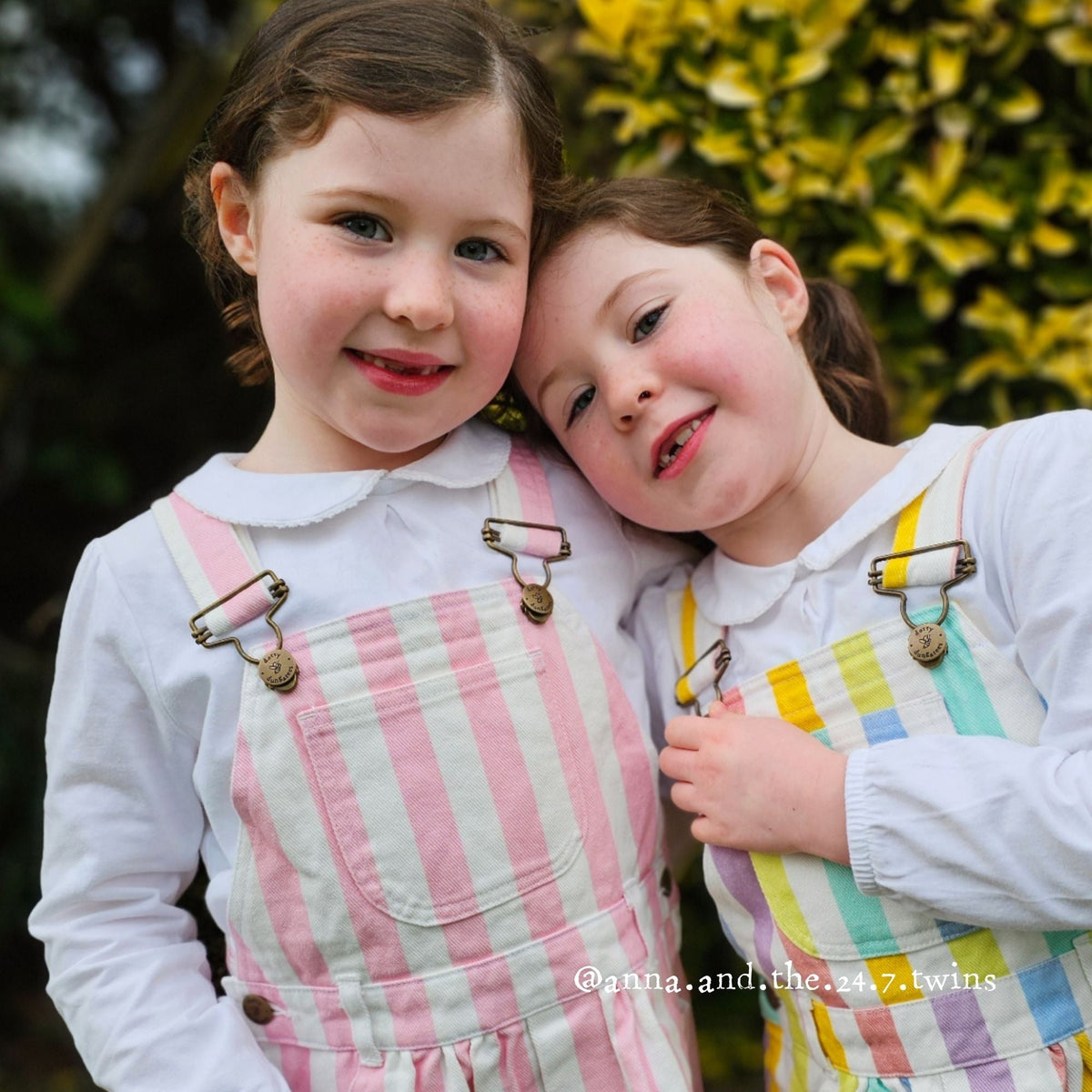 Classic Wide Stripe Dress - Pink