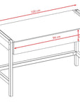 Kids Desk with Drawer Storage