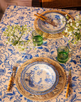 Virginia Blue and White Dessert Plates  - Set of 4