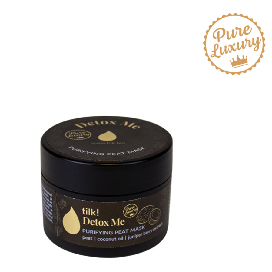 Detox Me Purifying Peat Mask – Deep Cleansing & Moisturizing by Tilk! at www.brixbailey.com