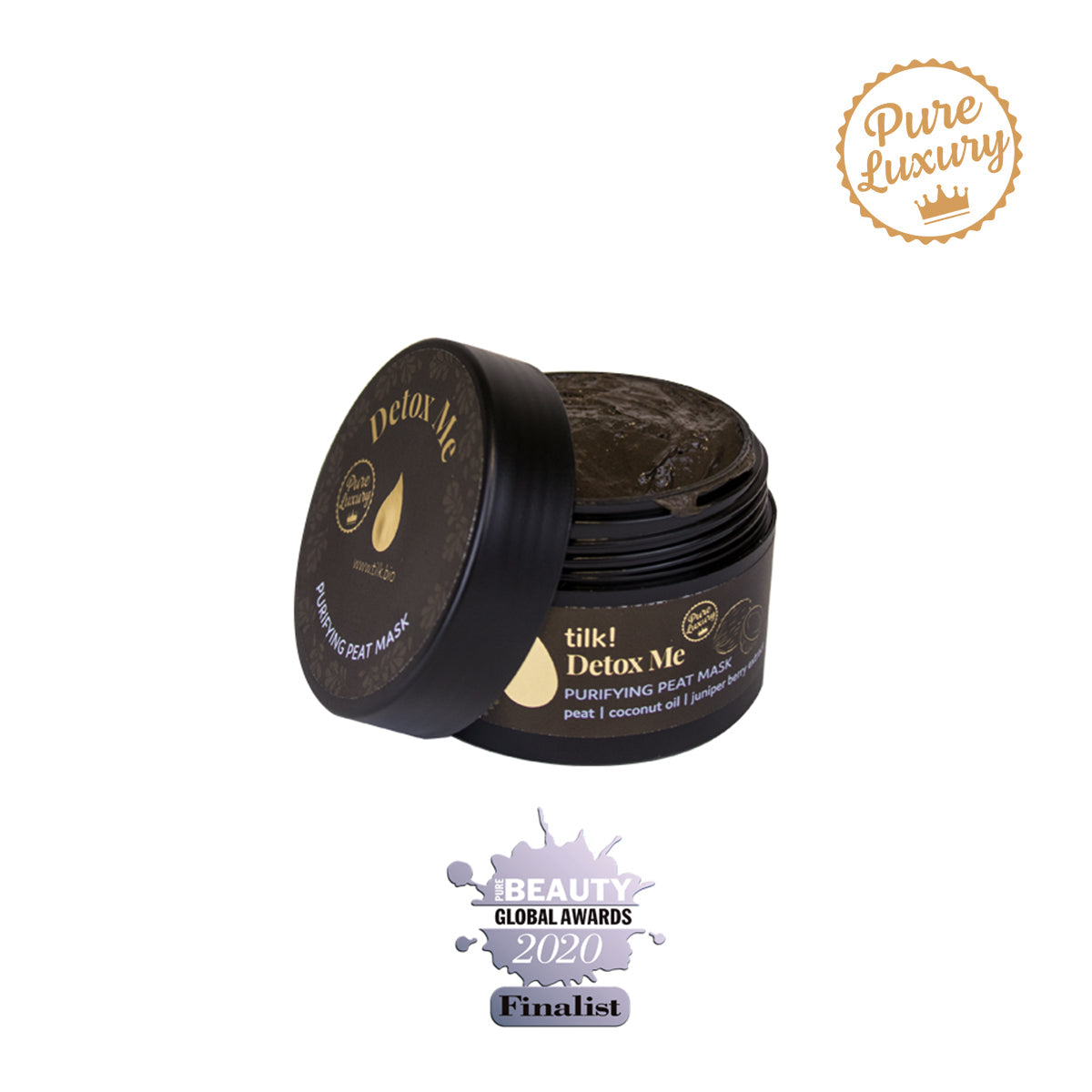 Detox Me Award-Winning Peat Facial Mask – For All Skin Types by Tilk! at www.brixbailey.com