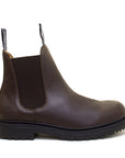 Steel Toe Cap Work Boots in Brown