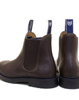 Steel Toe Cap Work Boots in Brown