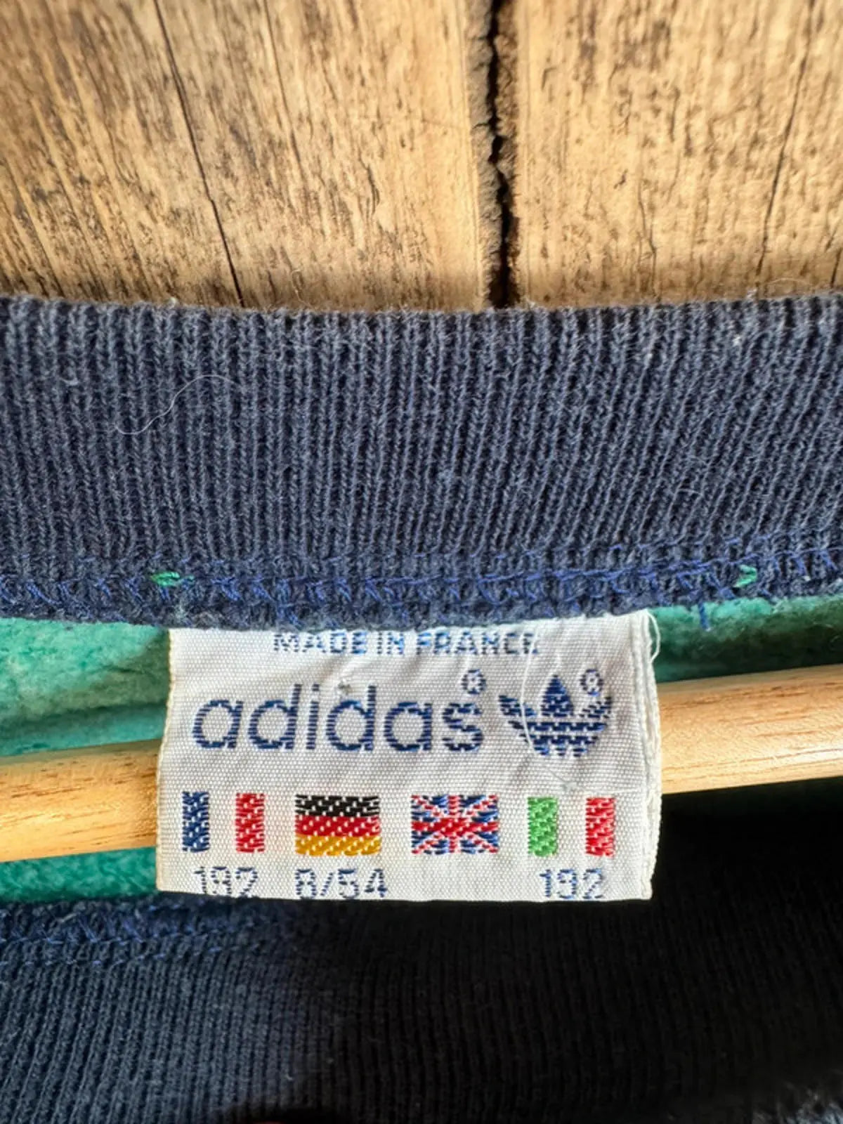 Adidas 80's Embroidered Logo Sweatshirt Jumper Top Sweater Men’s XL