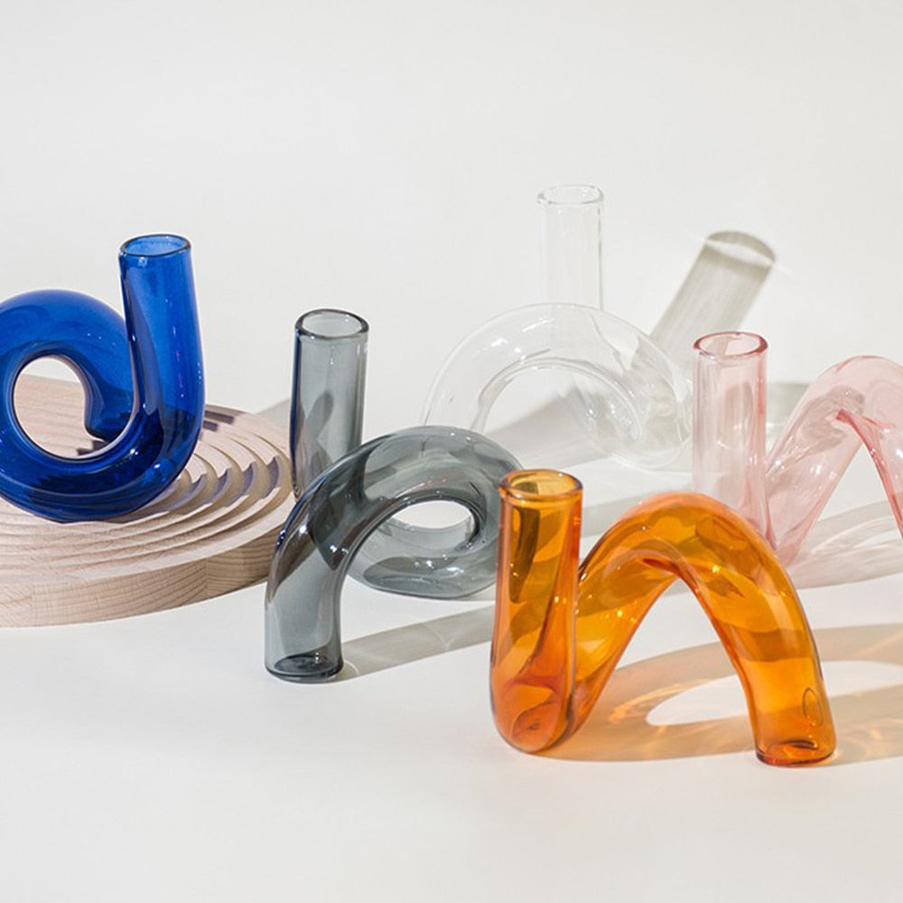 Glass Decoration Flower Vase-1