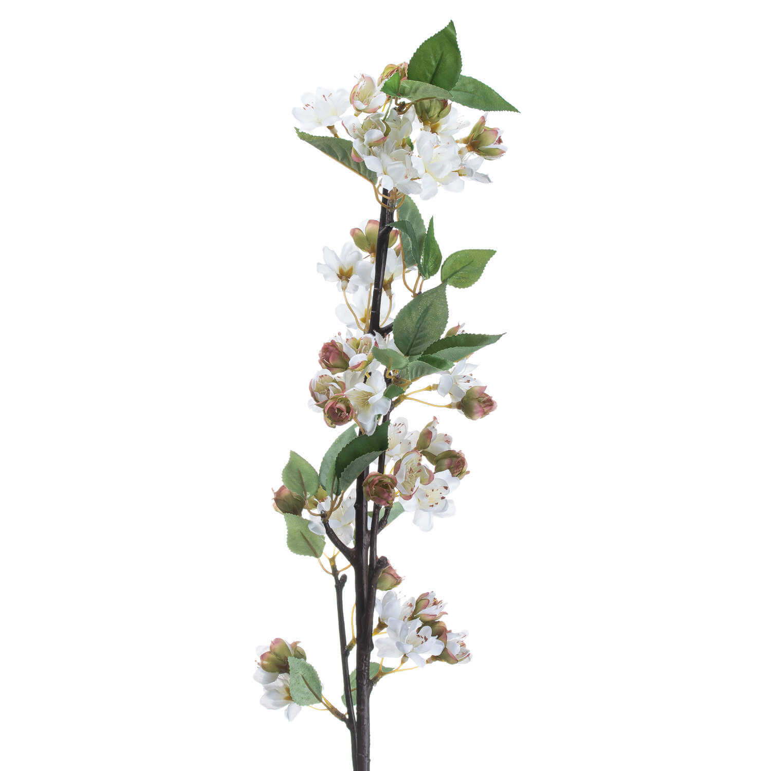 English Blossom Branch Silk Flower Stem
