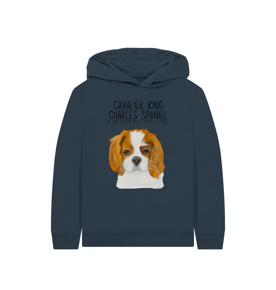 Little Monarchs &amp; Muzzles: Eco Kids Hoodie for Pup-Loving Royalty