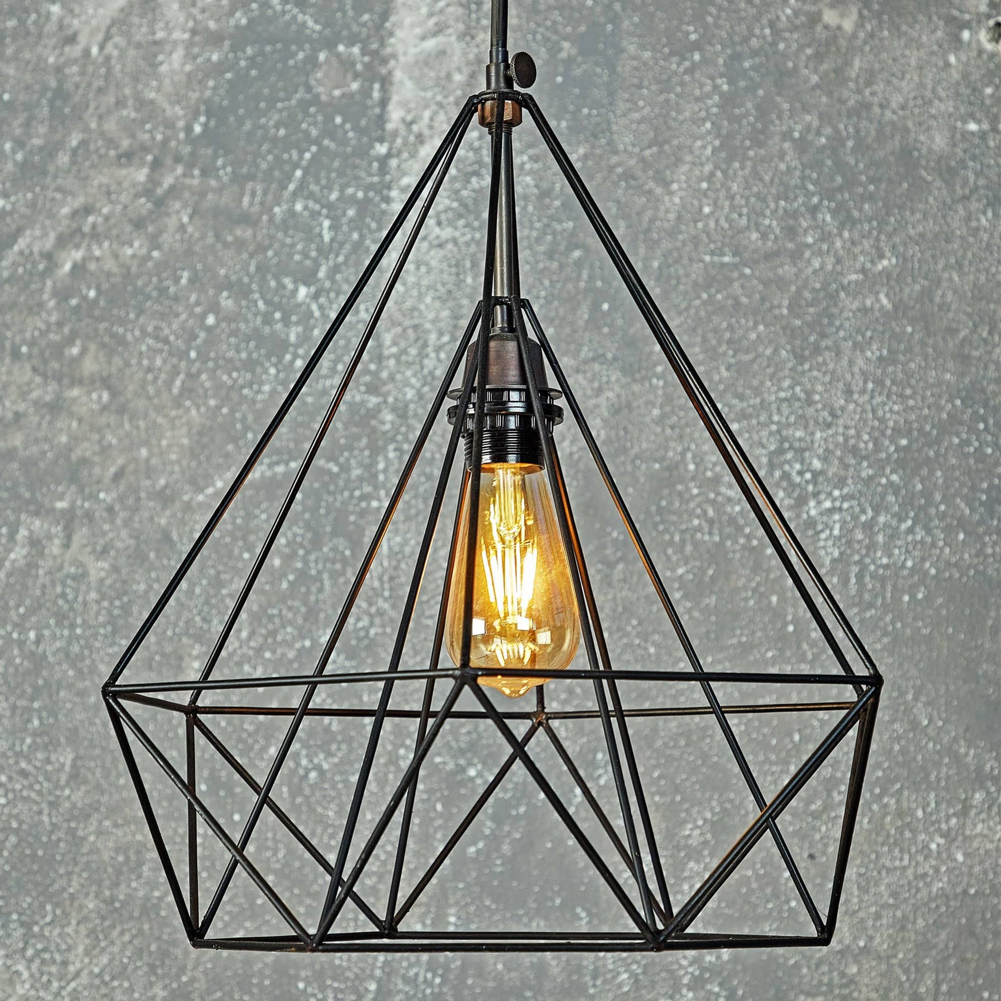 Diamond hanging lamp-0