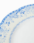 Virginia Blue and White Dinner Plates  - Set of 4