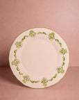 Cara Shell Dinner Plate, Green Set of 4