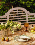 Cordelia Dinner Plate, Green Set of 4